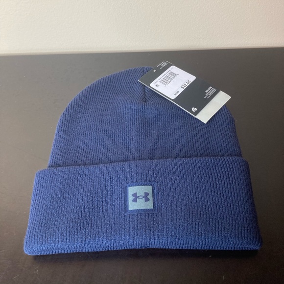 Under Armour Other - Under Armour Mens Truckstop Beanie Hat New Navy